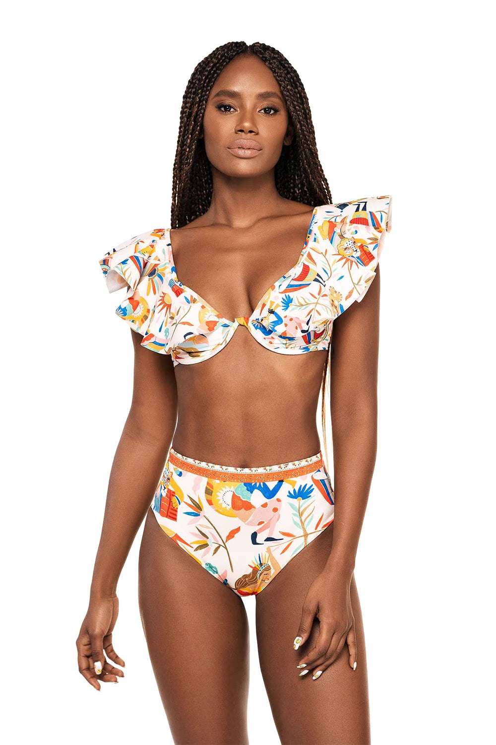 ビキニ So Biquinis*LA MUSA TROPICALE collection*emilia verao Emilia Bikini Top - Copacabana | SAMBA SWIM – Samba Swim