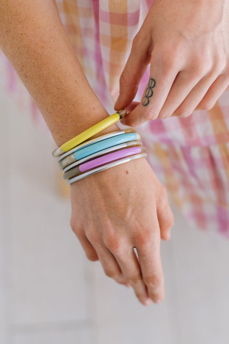 Sunshine Horn Bangles