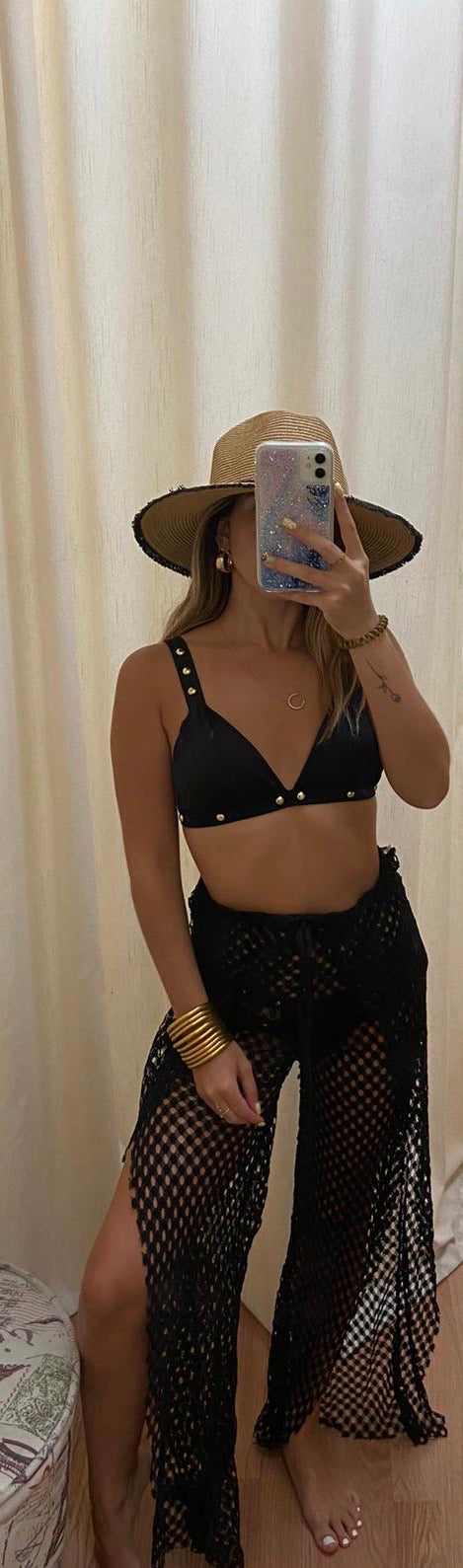 Mesh Cover Up Pants