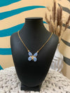 TOVA Butterfly Necklace